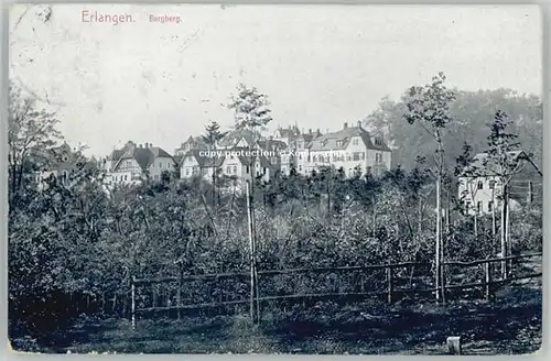 Erlangen Burgberg x 1912