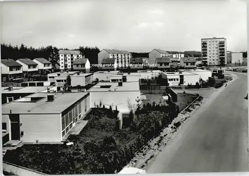 Erlangen Erlangen Siedlung  Sieglitzhof ungelaufen ca. 1965 / Erlangen /Erlangen Stadtkreis