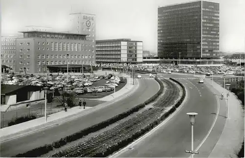 Erlangen Erlangen Siemens Verwaltungsgebaeude ungelaufen ca. 1965 / Erlangen /Erlangen Stadtkreis