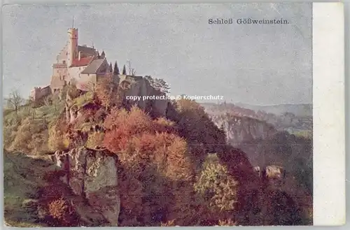 Goessweinstein Schloss Goessweinstein * 1920