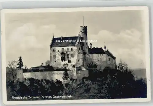 Goessweinstein Schloss Goessweinstein x 1937