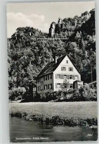 we04629 Goessweinstein Goessweinstein Sachsenmuehle x 1960 Kategorie. Goessweinstein Alte Ansichtskarten