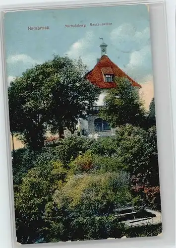 Hersbruck Restaurant Michelsberg x 1913
