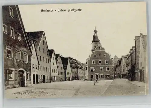 Hersbruck Marktplatz * 1910