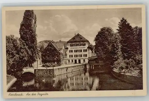 Hersbruck Kunstmuehle Pegnitz x 1950