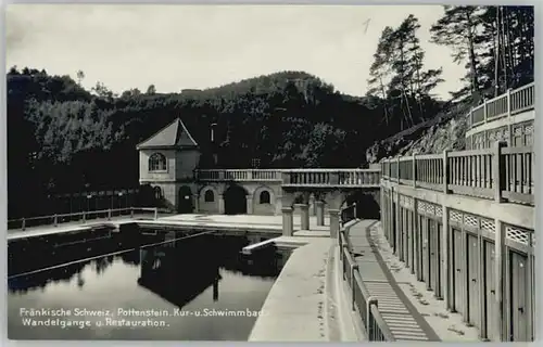 Pottenstein Oberfranken Pottenstein Schwimmbad  * / Pottenstein /Bayreuth LKR