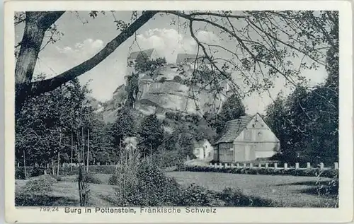 Pottenstein Oberfranken Pottenstein Burg * / Pottenstein /Bayreuth LKR