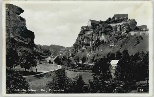 Pottenstein Oberfranken Pottenstein Burg x / Pottenstein /Bayreuth LKR