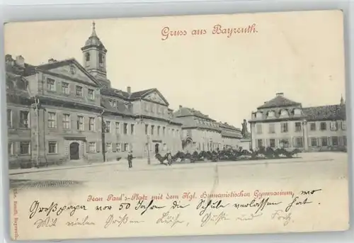 Bayreuth Jean Pauls-Platz Gymnasium x