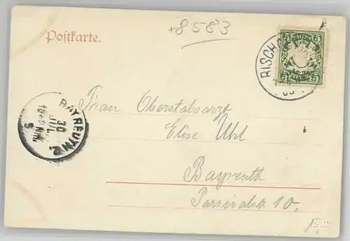 Bischofsgruen Weissmainquelle Ochsenkopf x 1905
