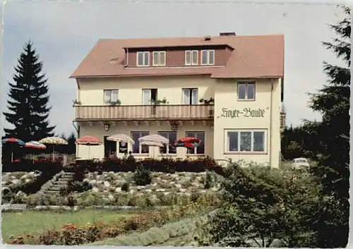 Bischofsgruen Restaurant Hoyer-Baude * 1970
