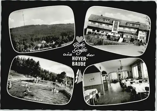 Bischofsgruen Restaurant Hoyer-Baude * 1972