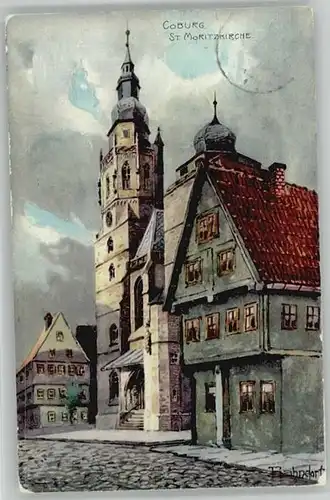 Coburg St. Moritz Kirche  x 1910