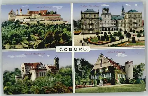 Coburg Schloss Ehrenburg Schloss Callenberg Schloss Rosenau * 1920