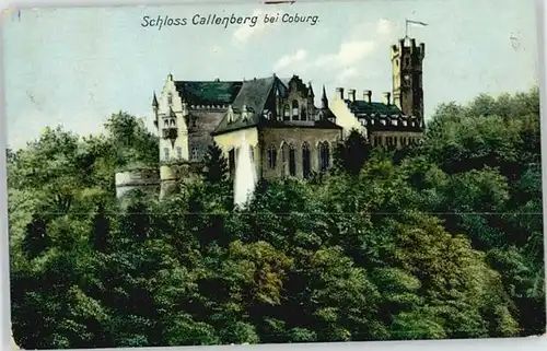 Coburg Schloss Callenberg x 1911