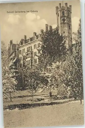 Coburg Schloss Callenberg * 1910