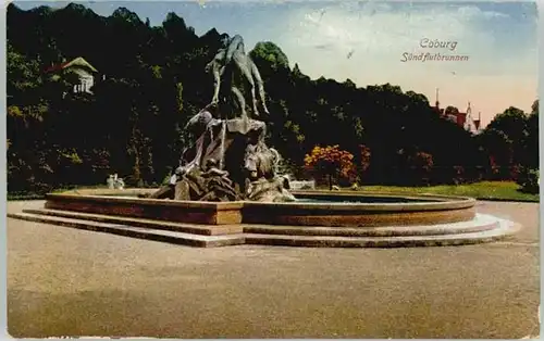 Coburg Sindflutbrunnen x 1925