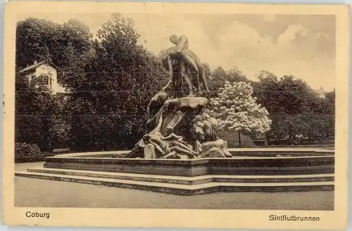 Coburg Sintflutbrunnen x 1920