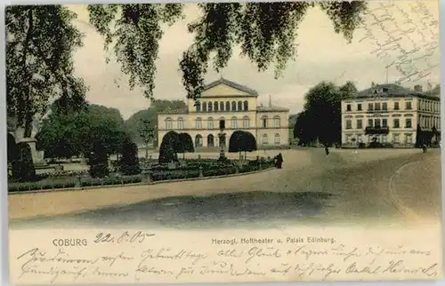 Coburg Palais Edinburg x 1905