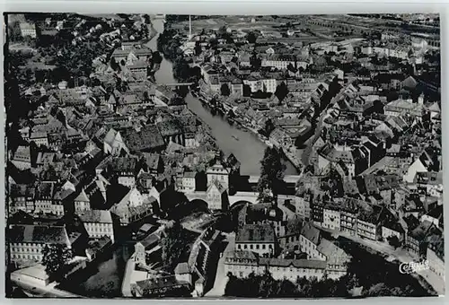 Bamberg Fliegeraufnahme * 1955