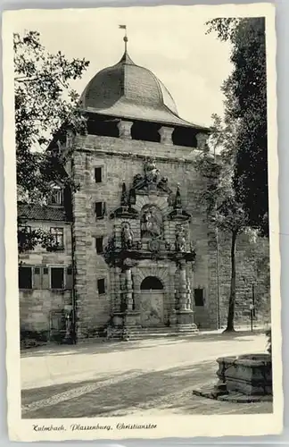 Kulmbach Plassenburg Christianstor x
