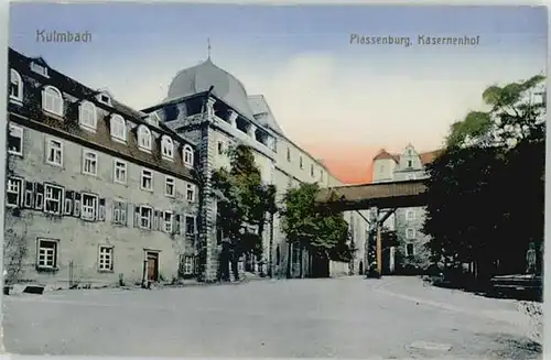 Kulmbach Plassenburg Kasernenhof x