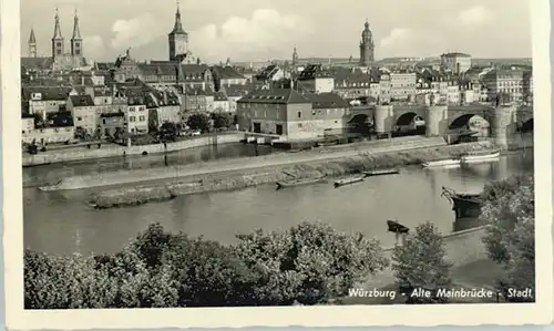 Wuerzburg Alte Mainbruecke x