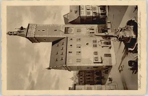 Wuerzburg Rathaus Graf Eckardturm *