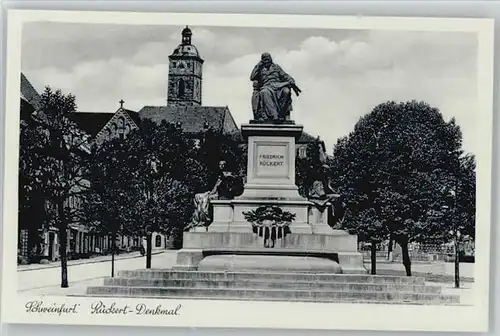 Schweinfurt Rueckert-Denkmal *