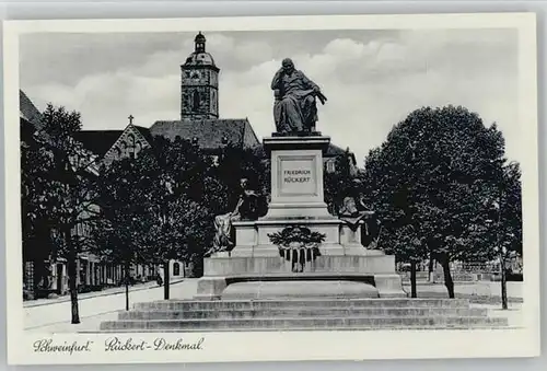 Schweinfurt Rueckert-Denkmal *