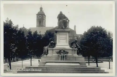 Schweinfurt Rueckert-Denkmal *