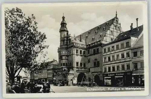 Schweinfurt Rathaus Marktplatz x