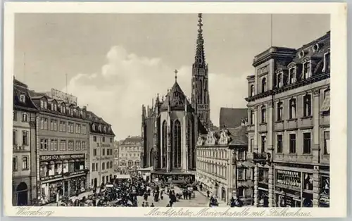 Wuerzburg Marktplatz *