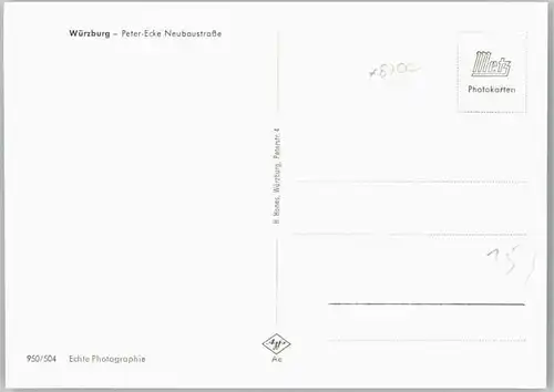 Wuerzburg Peter-Ecke Neubaustrasse *