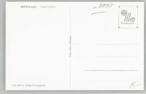 Bad Kissingen Allee Kurheim *