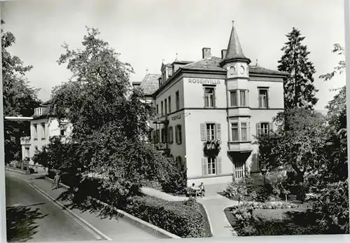 Bad Kissingen Sanatorium Dr Werlich Barie KG *