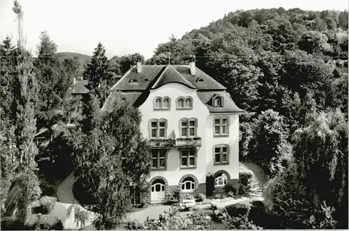 Bad Kissingen Sanatorium Dr Werlich Barie KG *