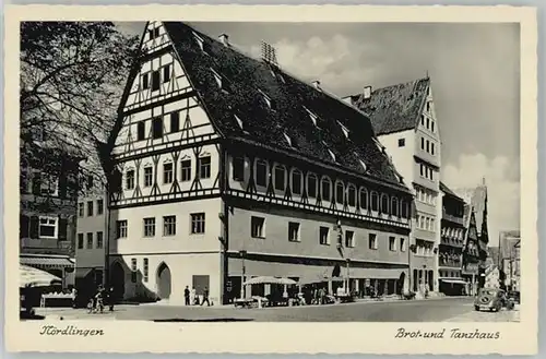 Noerdlingen Brothaus Tanzhaus *