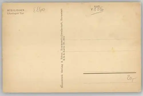 Noerdlingen Loepsinger Tor KuenstlerGerling *