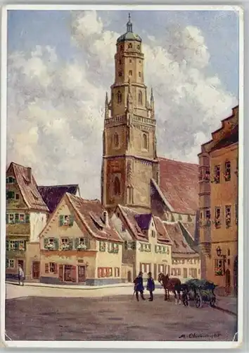 Noerdlingen Holzmarkt Daniel KuenstlerM. Ohmayer x