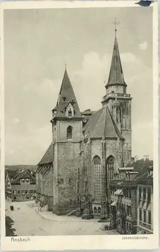 we15203 Ansbach Mittelfranken Ansbach Johanniskirche * Kategorie. Ansbach Alte Ansichtskarten
