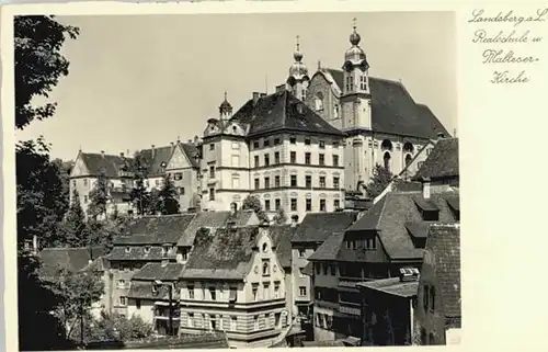 Landsberg Lech Realschule Malteserkirche x