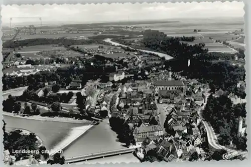 Landsberg Lech Fliegeraufnahme *