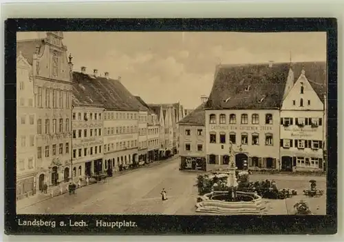 Landsberg Lech Hauptplatz x