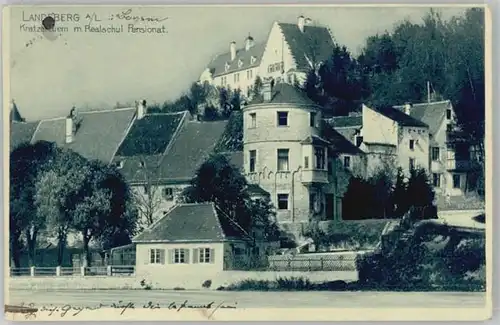 Landsberg Lech Realschule Pensionat Kratzerturm x