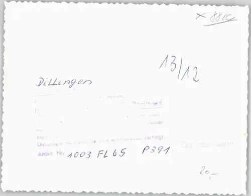 Dillingen Donau Fliegeraufnahme *