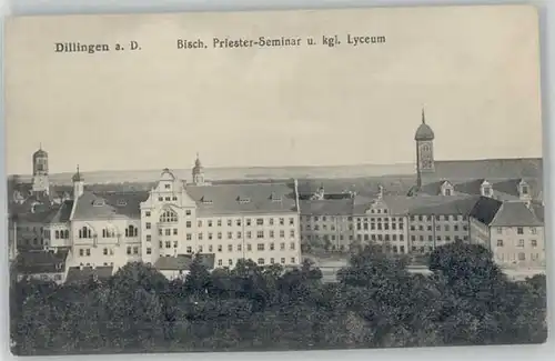 Dillingen Donau Lyceum Priesterseminar *