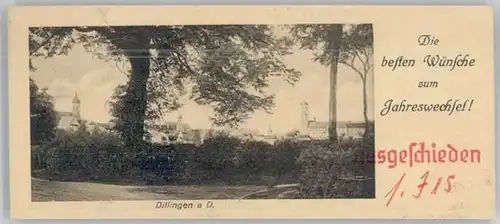 Dillingen Donau Mini Ak *