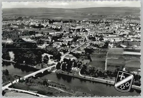 Dillingen Donau Fliegeraufnahme *