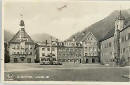 Immenstadt Allgaeu Marktplatz x 1940
